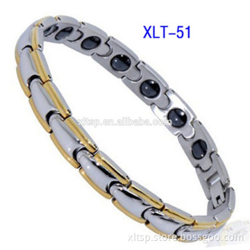 Adjust jewelry bio energy sport titanium germanium bracelet